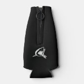 Naam met haai flesjeskoeler (Achterkant)