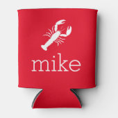 Naam met Lobster Blikjeskoeler (Voorkant)