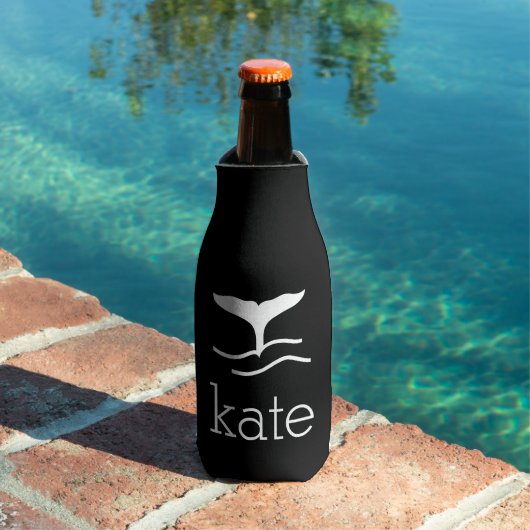 Naam met walvis flesjeskoeler (Insitu Zwembad)