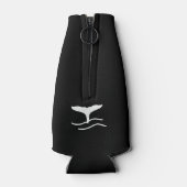 Naam met walvis flesjeskoeler (Achterkant)