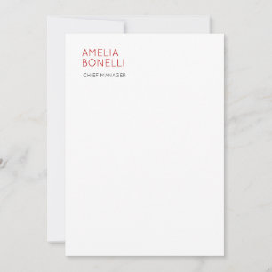 Naam Minimalistisch Professioneel Eenvoudig Zakeli