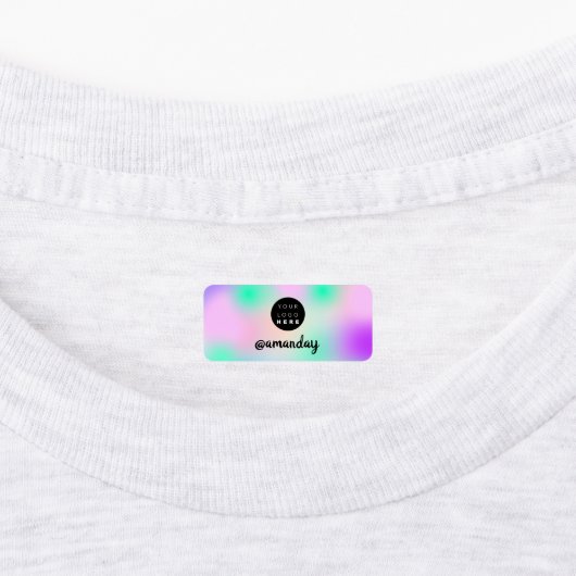 Naam Mode Abstracte labels op Holograaf Logo kopen (Aangebracht)