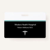 Naam modern medisch ziekenhuis badge (Voorkant)