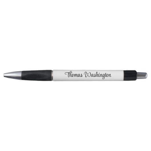 Naam modern script monogram pen (Voorkant)