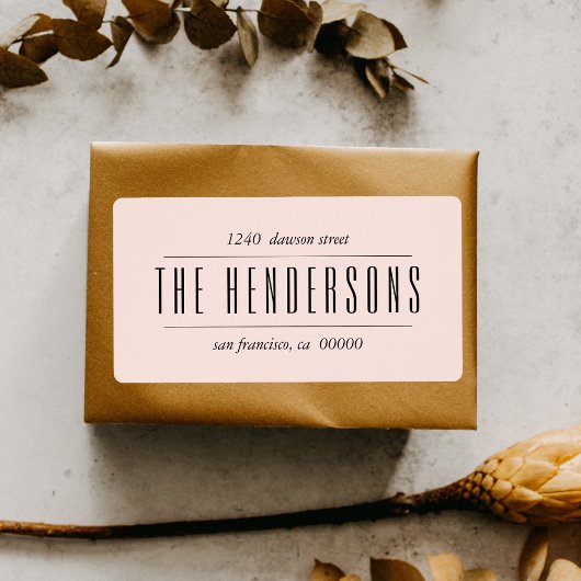 Naam moderne veelgebruikte Script-reeks Etiket