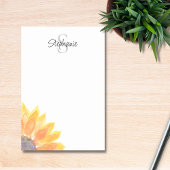 Naam Monogram Floral Post-it® Notes