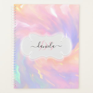 Naam Monogram Holografen Princess Quinceañera Pin Planner