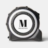 Naam Monogram Initiaal Rolmaat (Voorkant)