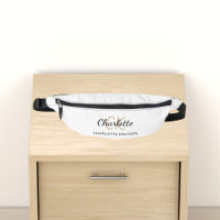 Naam monogram initialen script eenvoudig