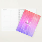 Naam Monogram roze Planner (Display)