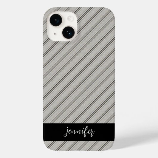  naam Naadloos houten patroon Case-Mate iPhone Case (Achterkant)