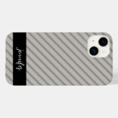  naam Naadloos houten patroon Case-Mate iPhone Case (Achterkant (horizontaal))