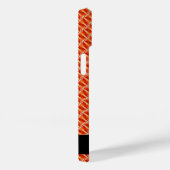  naam Naadloos oranje patroon Case-Mate iPhone Case (Achterkant / Rechts)