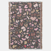 Naam neutraal borstpatroon deken (Voorkant Verticaal)