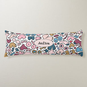 Naam neutraal borstpatroon lichaamskussen