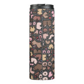 Naam neutraal borstpatroon thermosbeker (Achterkant)