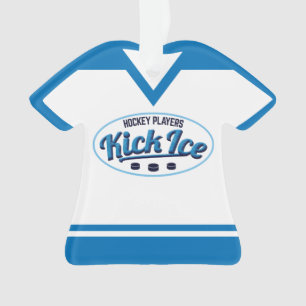 Naam & Nummer Hockeyspelers Kickice Ornament