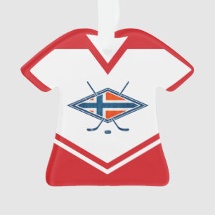 Naam & nummer Jersey Norway Logo Ornament