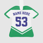 Naam & nummer Jersey Slovenië Logo Ornament (achterkant)