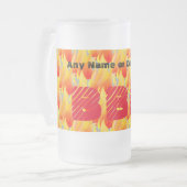 Naam of gebeurtenis BBQ - Matglas Bierpul (Voorkant links)