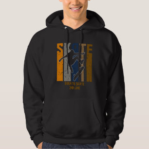 Naam of Jouw tekst toevoegen - Skateboarder SCHAAT Hoodie