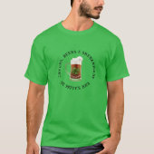 Naam op Mok Cheers Beers and Shenanigans St Pattys T-shirt (Voorkant)