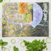 Naam op Mooi Kleurrijk, Herfst dankbaar 16x24 Theedoek (Gevouwen)