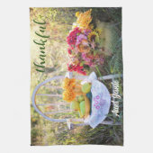 Naam op Mooi Kleurrijk, Herfst dankbaar 16x24 Theedoek (Verticaal)