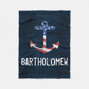 naam Patriotic USA Anchor Fleece Deken