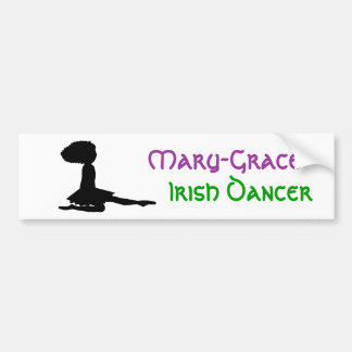 Naam - PERSONALIZED - Irish Dance Bumpersticker