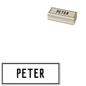 Naam Peter Rubberstempel (Gestempeld)