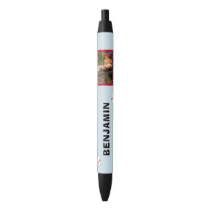naam Photo Baseball Ball Zwarte Inkt Pen