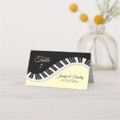 Naam piano-toetsenbord Datum Datumnummer Gele muzi (Voorkant)