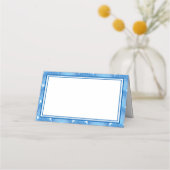 Naam Plaats Card-Blue Shells (Voorkant)