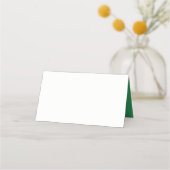 Naam Plaats kaart met kerstboomklep (Achterkant)
