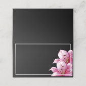 Naam Plaatskaart-Roze Lelies (Buitenkant ongevouwen)