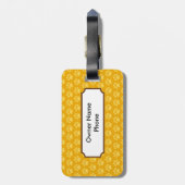 Naam postvaknaam bagagelabel (Achterkant verticaal)