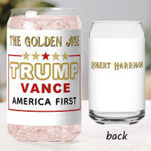 Naam, President Trump 2025 De Gouden Eeuw 16oz.