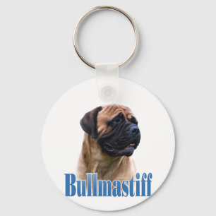 Naam Red Bullmastiff Sleutelhanger