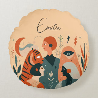  naam Ronde kussen - Perfect voor Gifti