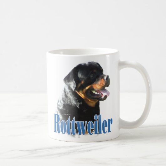 Naam rottweiler koffiemok (Rechts)