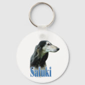 Naam Saluki Sleutelhanger (Achterkant)