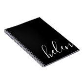 Naam script notitieboek (Rechterzijde)