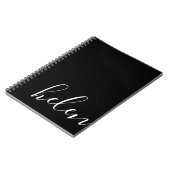 Naam script notitieboek (Linkerzijde)
