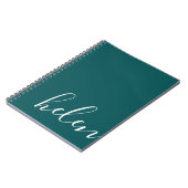 Naam script notitieboek (Linkerzijde)