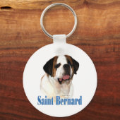 Naam Sint Bernard Sleutelhanger (Voorkant)