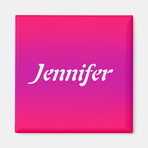 Naam Sjabloon Magnet Magneet