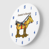 Naam Speelgoed Paard Trek Speelgoed Klok met Numm (Hoek)