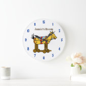 Naam Speelgoed Paard Trek Speelgoed Klok met Numm (Huis)