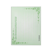 Naam: St Patrick Irish Blessing (#3) Celtic Braids Notitieblok (Gedraaid)